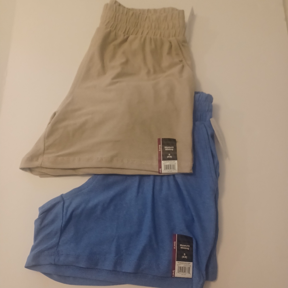 New Athletic Works Lot 2 Viral Comfy Athletic Works Shorts Sz S
